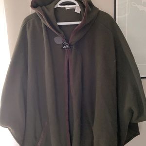 2 for $15 Dark Green Cape with Pockets